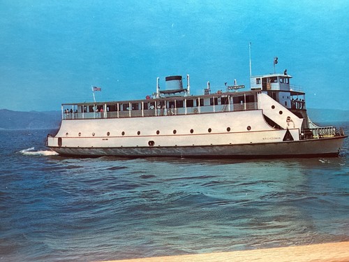 M.R. Chessman, Astoria-Megler Ferry: - Vintage Postcard - Picture 2 of 3