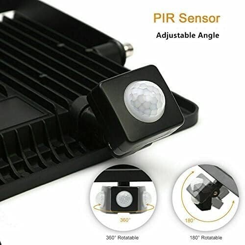Riksam LED Floodlight PIR Motion Sensor Security Flood Lights Outdoor 220V-240V - Picture 3 of 9