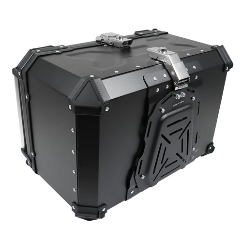 Aluminum Trunk 65L Motorcycle Top Case Waterproof Luggage Storage Tour Tail Box - Picture 10 of 18