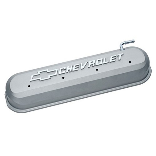 Proform Cast Alloy Rocker Covers Gray with Logo Chev LS 5.7L 6.0L V8 PR141-263 - Picture 3 of 4