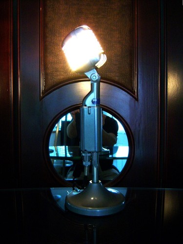 Vintage 1952 Shure 55S dynamic cardioid microphone custom LED lamp light Elvis - Picture 19 of 21