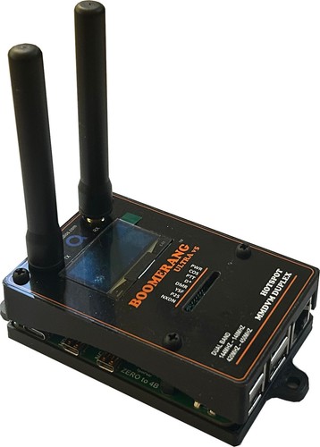 DMR Hotspot Duplex MMDVM TS1 i TS2 UHF Wyświetlacz Ethernet WIFI Boomerang ULTRA