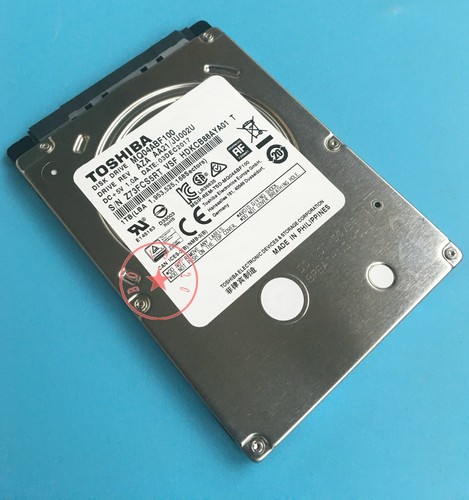 Toshiba 1TB/1000GB MQ04ABF100 7mm 128MB 2.5"SATA6Gbs Notebook Laptop Hard Drive - Picture 3 of 4