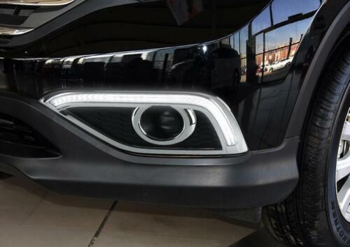 For Honda CRV CR-V Led DRL Front Fog Light Lamp 2012-2014 Streamer Light Guide B - Picture 10 of 12