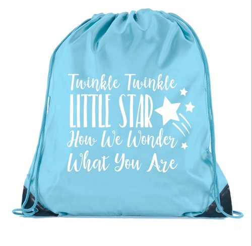 Favor de fiesta de baby shower | Mochilas con cordón de revelación de género de baby shower - Imagen 25 de 28