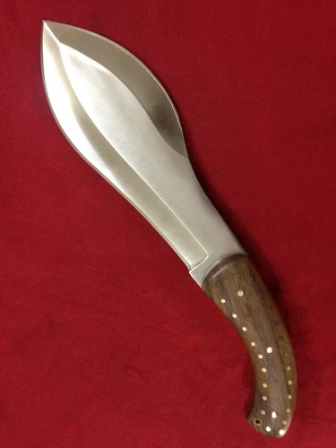 RaB Custom Handmade Nessmuk Bushcraft Camping Knife In D2 Tool Steel With Sheath