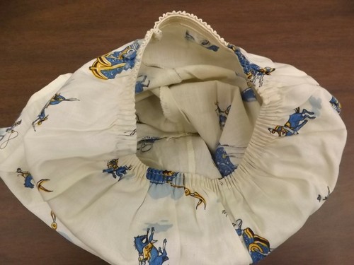 Cute Retro Western Cowboy Print Vtg 1950s NEW Boys Sz 2 Cotton Boxers Underwear - Picture 4 of 4