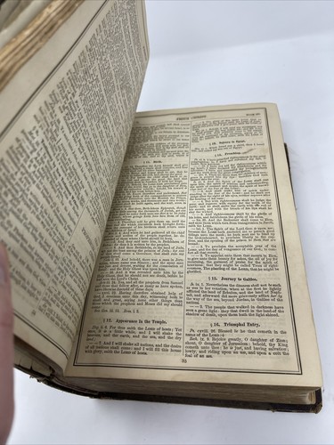 1878 Hitchcocks neue und vollständige Analyse der Heiligen Bibel (Antik/Vintage) - Bild 13 von 17