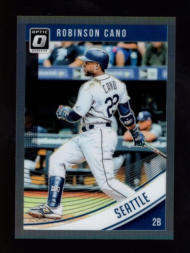 2018 OPTIC BLACK PRIZM #137 ROBINSON CANO 7/25 SEATTLE MARINERS