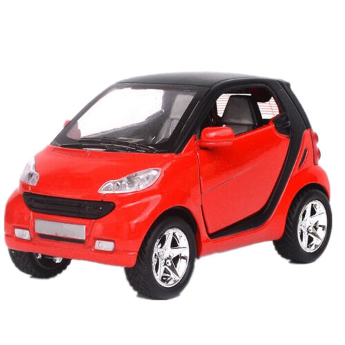 1:32 Model Car Toy Vehicle Kids Gifts With Sound&Light Effect For Smart ForTwo - Picture 3 of 25