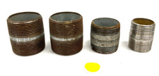 ASSORTMENT OF NIPPLE ID 1-5/8",1-3/8" & 1-1/8" OD 1-7/8",1-5/8" LOT OF 4