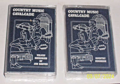 New COUNTRY MUSIC CAVALCADE 2 Casettes Sealed in Plastic 1998 JIM REEVES 91E208 - Picture 2 of 6