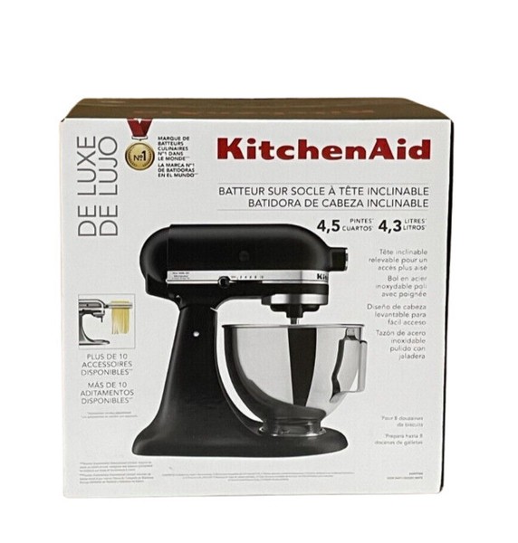 KitchenAid Deluxe 4.5qt Stand Mixer Black (KSM97BM) for sale online eBay
