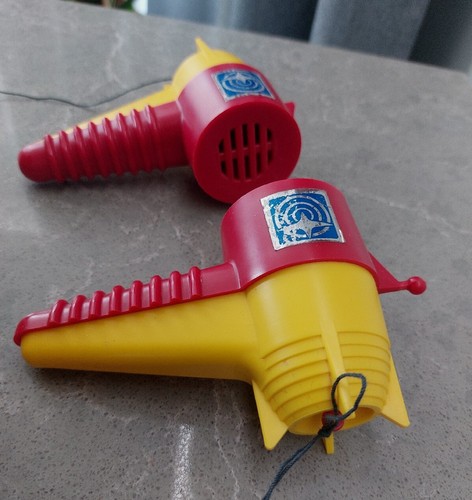 Vintage UdSSR Kunststoff Kinder Telefon Space Age Spielzeug Set Sowjetisches ... - Photo 3/10