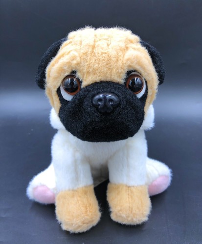 Paws Pug In Conejito Blanco Disfraz Peluche Juguete Suave Cachorro Perro 9” Edredón Alto - Imagen 4 de 5