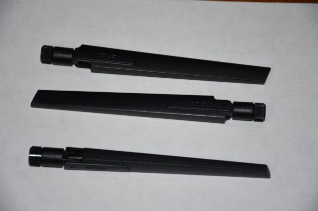 GENUINE 3 ASUS Antennas For RT-AC66R and RT-AC66U RT-AC68U RT-AC68P RT-AX86U GENUINE 3 ASUS Antennas For RT-AC66R and RT-AC66U RT-AC68U RT-AC68P RT-AX86U