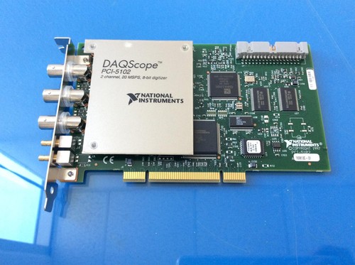 NATIONAL INSTRUMENTS PCI-5102 DAQSCOPE 2 CHANNEL,20 MSPS 8-BIT  (AT24J) - Picture 3 of 6