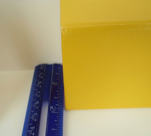 Set 3 autentiche scatole regalo FENDI GIALLE PRESENTAZIONE 9" & 4" & 4" - Foto 11 di 16