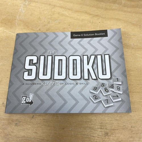 Sudoku A Numbers Game of Logic & Skill by Go Games! - Picture 4 of 13