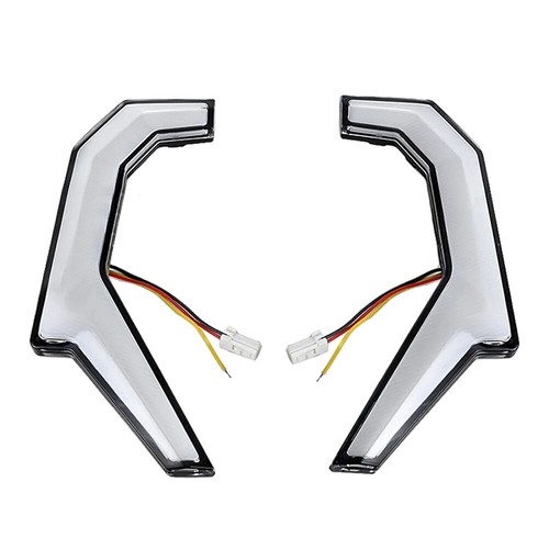 LED Turn Signal Fang Accent Lights For Polaris RZR XP 4 1000/S 4 900 2014-20 - Picture 3 of 12