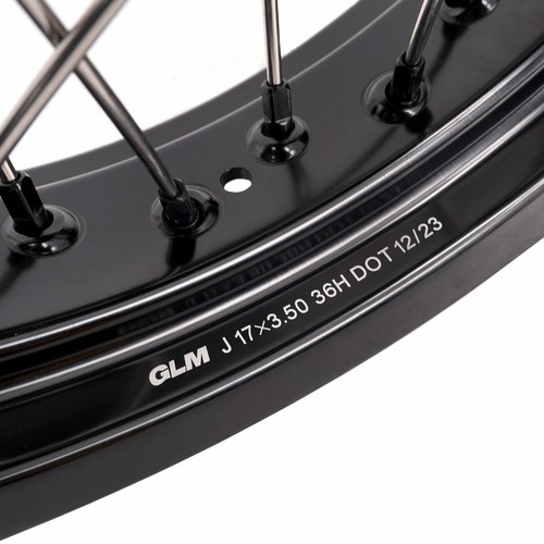 Llantas KKE 2.5*19/3.5*17" Cush Drive aptas para KTM 390 Adventure 2020-2021 negras - Imagen 12 de 12