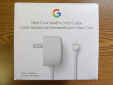 new OPEN BOX Genuine Google Nest Cam Battery Weatherproof Cable 5M/16Ft  M:GF8CS