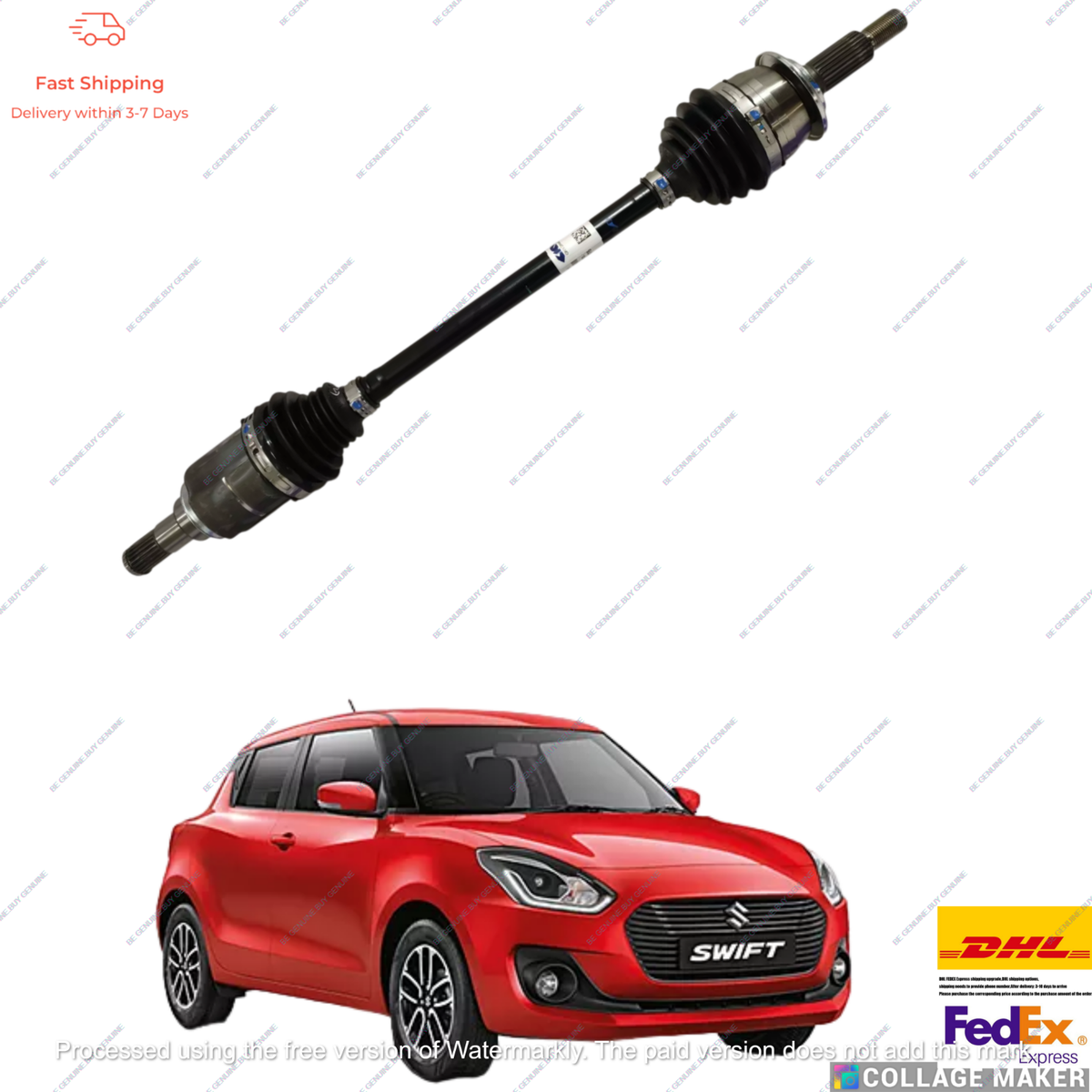 44102M55RA0 Lh Side Driveshaft Fit For Suzuki Swift 2018