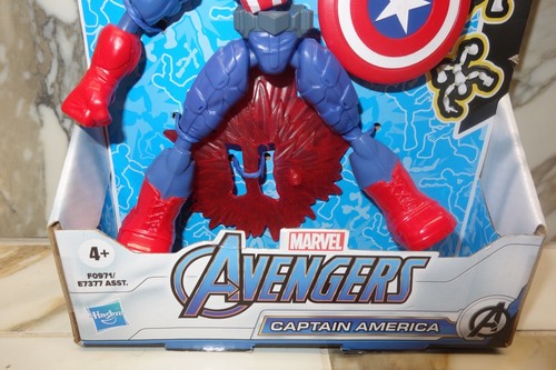 Marvel Avengers Captain America Bend and Flex Action Figure 6" NIB - Picture 5 of 7