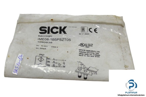SICK IME08-1B5PSZT0S INDUKTIVER NÄHERUNGSSENSOR - 1040838