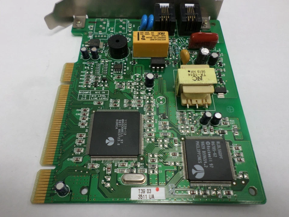 AZTECH MDP3858U 56KPCI DATA FAX MODEM CARD - Image 4 of 4