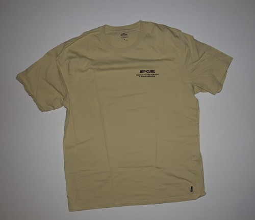 Rip Curl Surf Tee Creme Herren Größe L