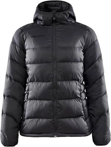 Craft Women's Black Core Explore Isolate Long Sleeve Hooded Puffer Jacket Size L - Picture 2 of 18