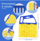 Handheld Blind Cleaner Shutters Dust Brush Microfiber Washable Car Vents AC New