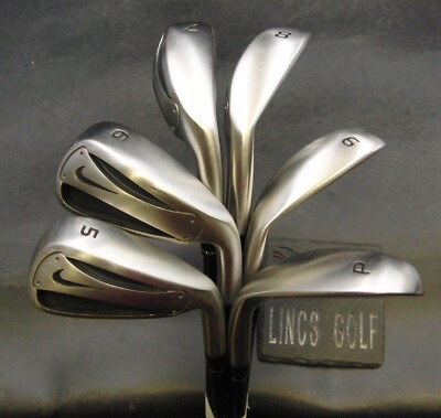 Set of 6 x Nike Slingshot Irons 5-PW Regular Graphite Shafts Chaucer/Nike Grips Set of 6 x Nike Slingshot Irons 5-PW Regular Graphite Shafts Chaucer/Nike Grips