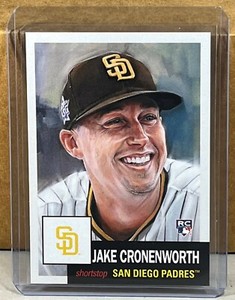 2021 TOPPS LIVING SET #436 JAKE CRONENWORTH SAN DIEGO PADRES RC Print Run 3270