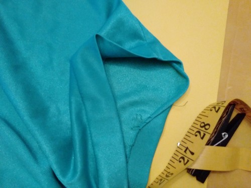Damen Vintage Schlafanzug 2-teilig Sears Just for Women Aqua Grün Größe 26-28W - Bild 9 von 15