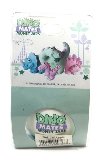 Dino Mates Money Jars Personalised Names Money Box Kids Saving Piggy Bank Gift - Afbeelding 110 van 169