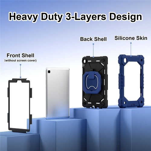 For Samsung Galaxy Tab A9 Plus A8 A7 Lite Shockproof Heavy Duty Stand Case Cover - Picture 130 of 136