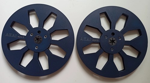 Aluminium Reel to Reel for Akai Tape Recorder 2 pieces (bundle)