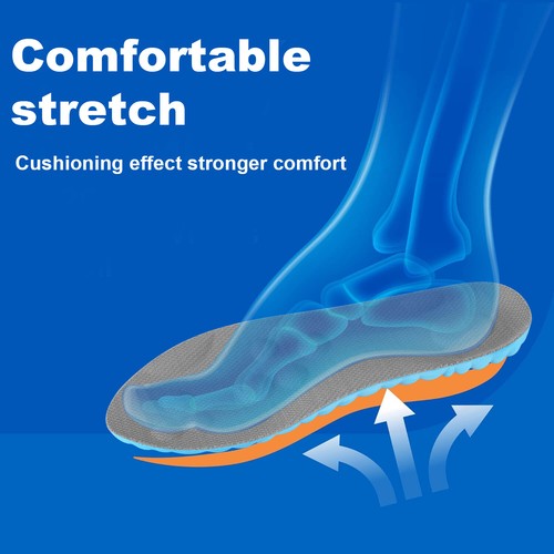4D Memory Foam Shoe Insoles- Orthotic Inserts for Men & Women,Perfect for Sports - Picture 26 of 33