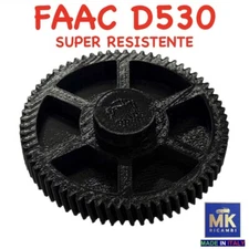 Nylon Reinforced Gear for Tilting Doors Actuator FAAC D530 Motor