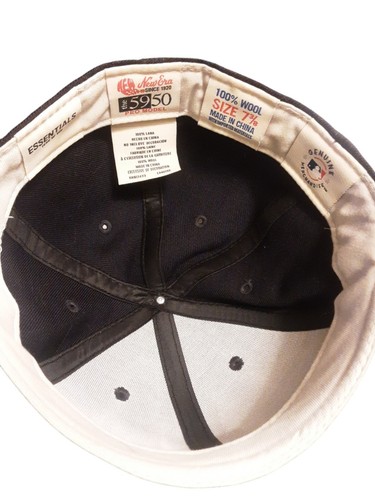 Essentials FOG New Era 59Fifty Fitted Cap Size 7 3/8 Worn By All MLB Players - Picture 5 of 5