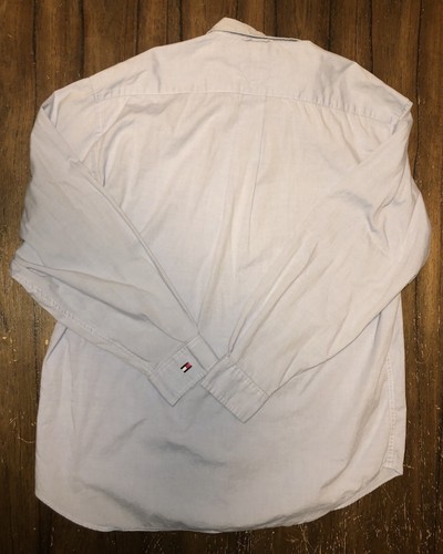 Vintage Tommy Hilfiger Golf Long Sleeve Button Down Shirt Men’s Size Large - Picture 2 of 3
