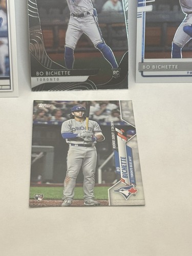 Bo Bichette 4 Karten Rookie Lot Toronto Bluejays b9 - Bild 4 von 4