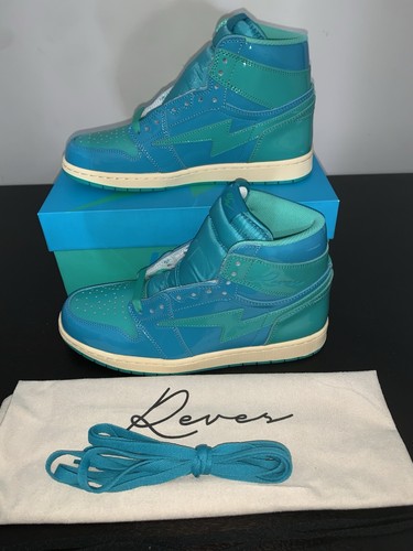 Mens Size 10.5 Reves Sport Kiy 85 Hi Alkaline Blue Antigua Blue - Picture 2 of 5