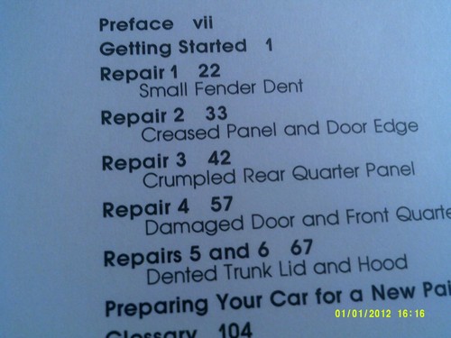 Chilton's Minor Auto Body Repair by Robert D. Harman 1975 - Picture 3 of 7