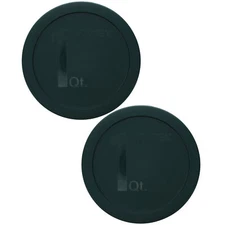 Pyrex 322-PC Thyme Green Plastic Mixing Bowl Replacement Storage Lid (2-Pack)