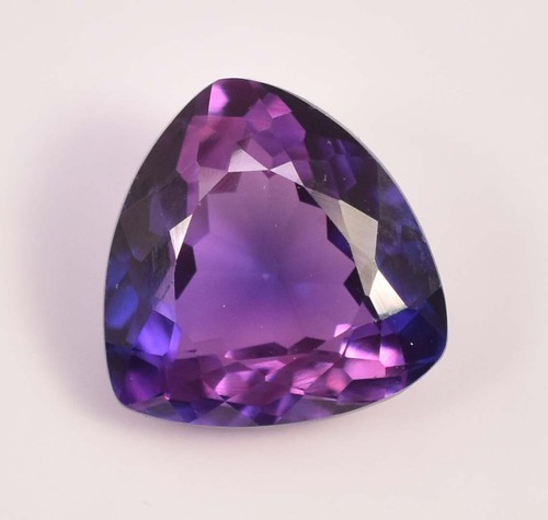 8.15 Ct Natural Purple/Pink Sapphire Trillion Cut AAA+ Unheated Loose Gemstone - Picture 4 of 10