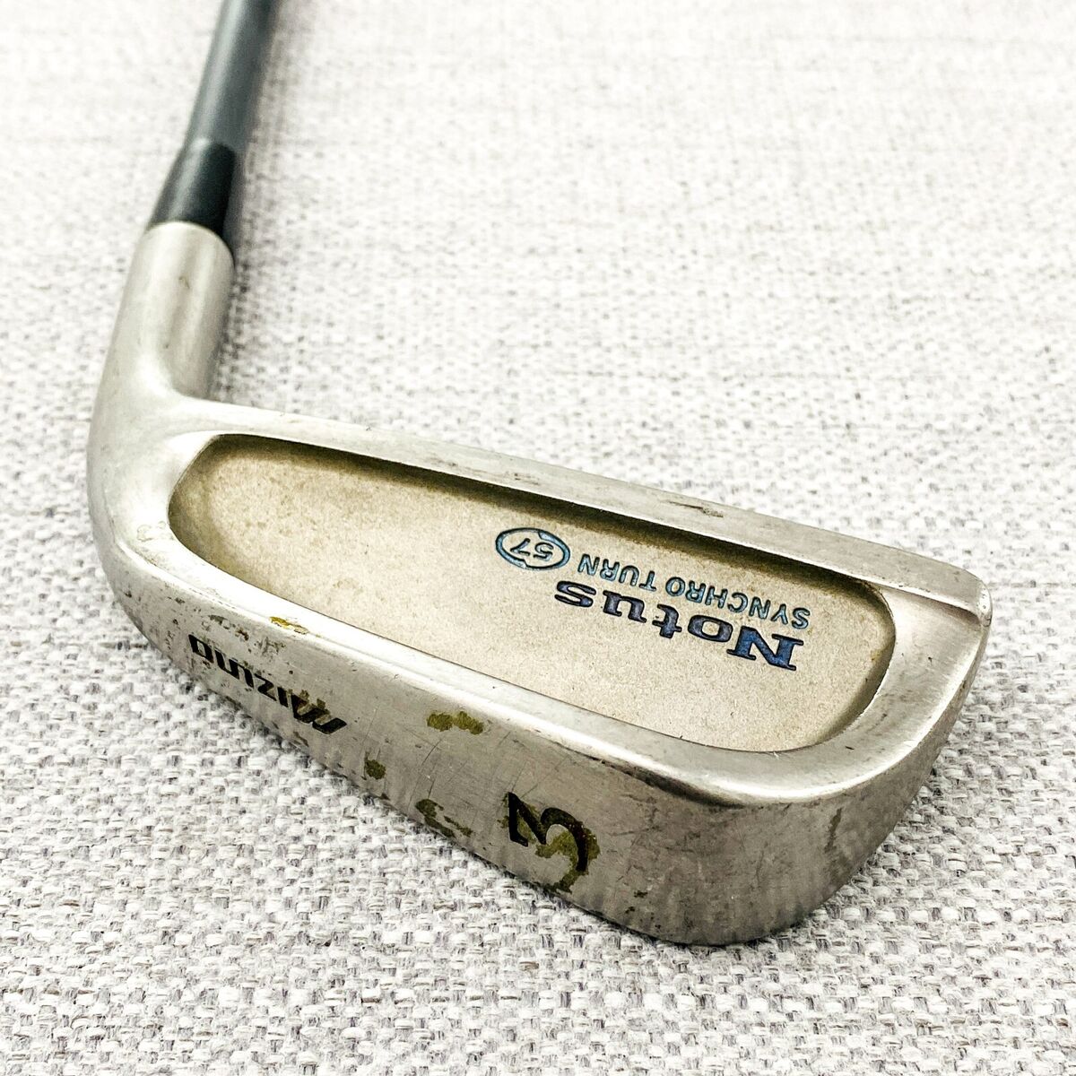 Mizuno Notus Synchro Turn 3 Iron Regular Steel Shaft Black Grip Mizuno Notus Synchro Turn 3 Iron Regular Steel Shaft Black Grip