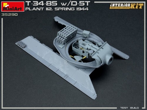 MiniArt 35290 1/35 T-34/85 con D-5T. PIANTA 112. PRIMAVERA 1944. KIT INTERNI - Foto 10 di 12